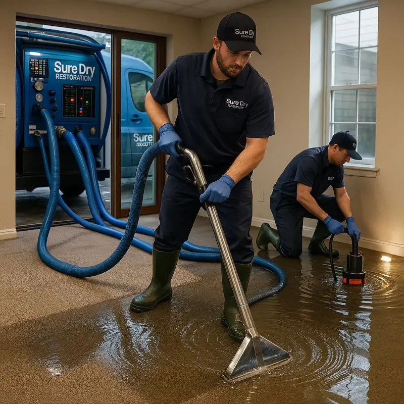 Water Extraction and Removal process in Spinnerstown, PA